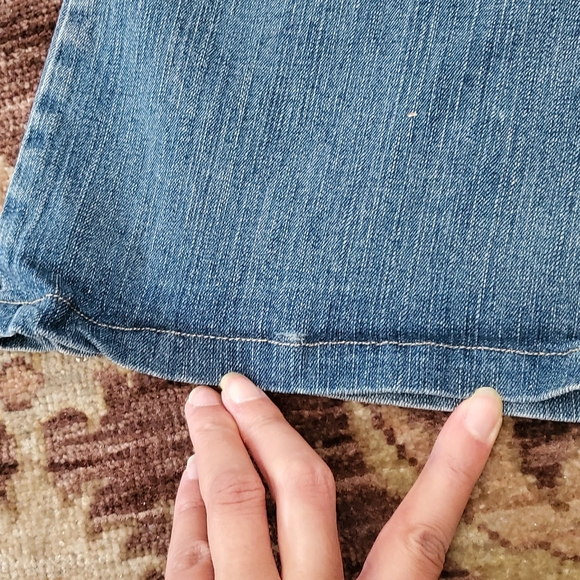 JANE - Flare Blue Jeans JR SIZE 11 - Picture 8 of 10